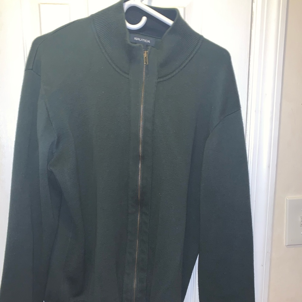 Nautica zip up sweater